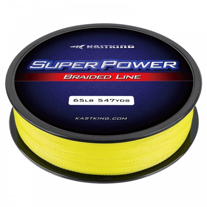 Plecionka Kastking Super Power X4, YELLOW - 300m