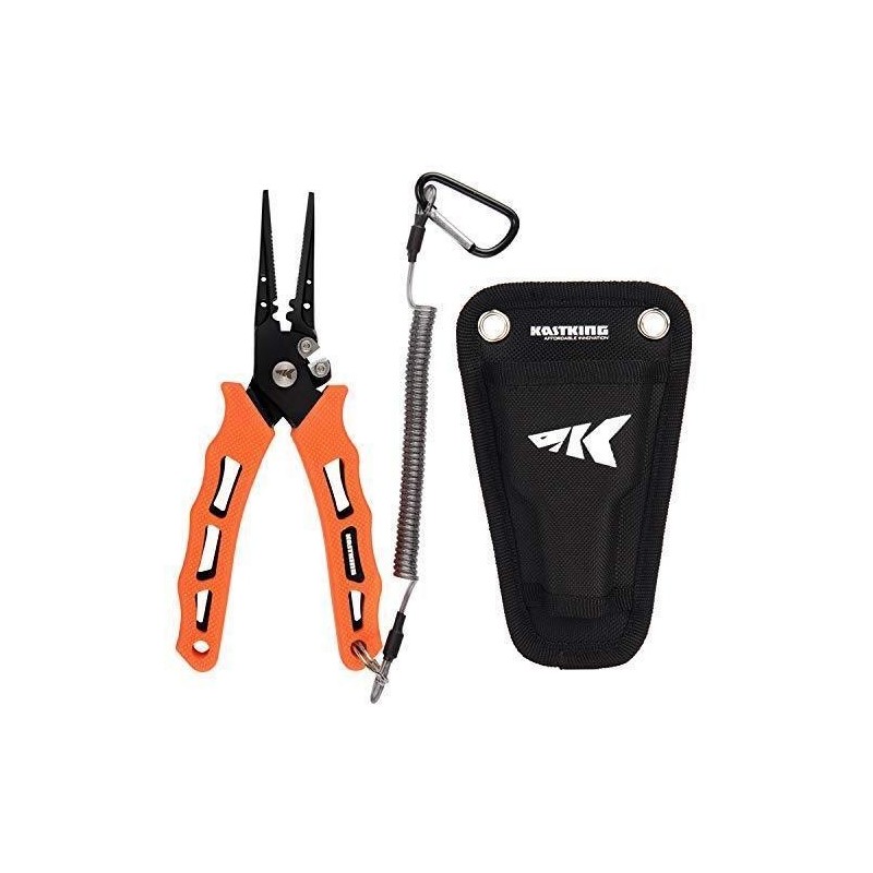 Szczypce Kastking Cutthroat 18cm Orange SS