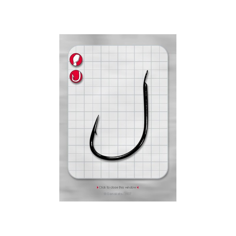 Haczyk Gamakatsu LS-2030S nr6 Blue 25szt