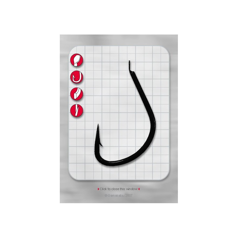 Haczyk Gamakatsu LS-3510F N/L nr2, 10szt.