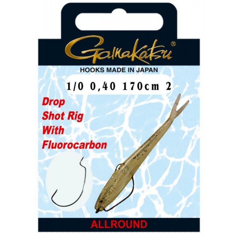 Haczyk BKD-Drop Shot Rig W-EWG nr2/0 0,39mm 170cm 2szt