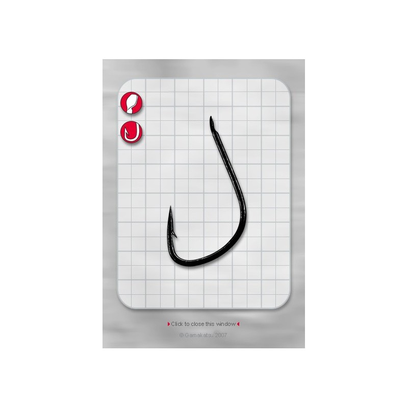 Haczyk Gamakatsu LS-1030S nr18 Blue 25szt