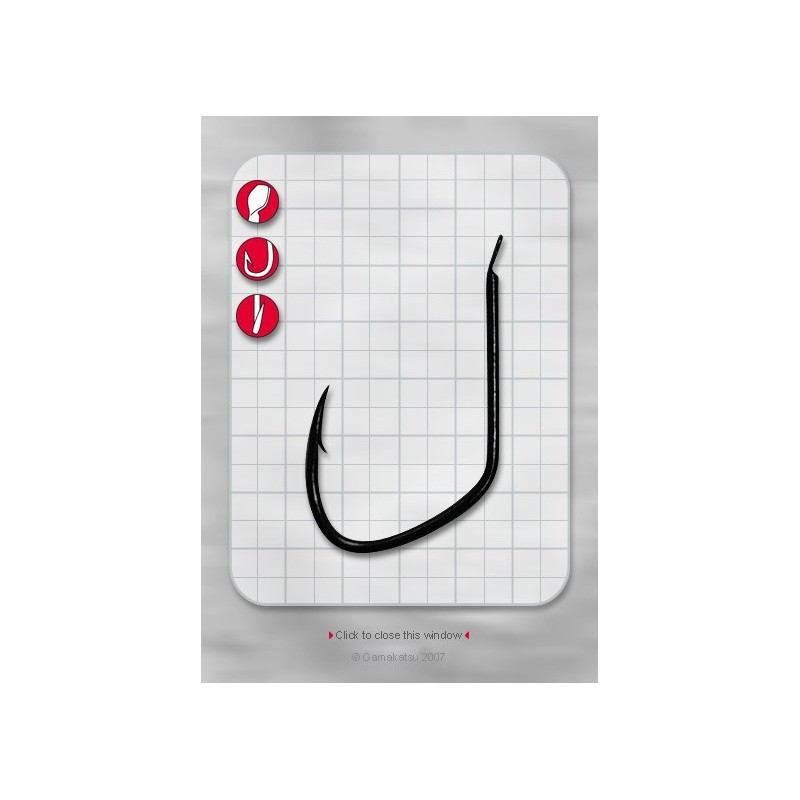 Haczyk Gamakatsu LS-2210G nr12 Gold 25szt