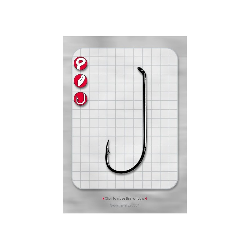 Haczyk Gamakatsu F11-3F nr14 25szt