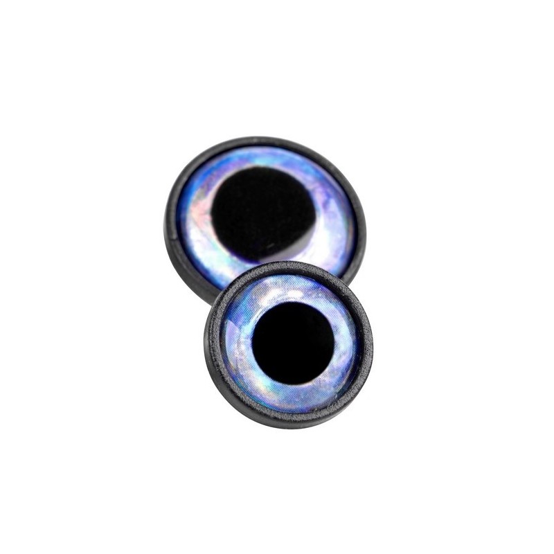 Oczy Big Eye Screw 13mm Silver - 4szt