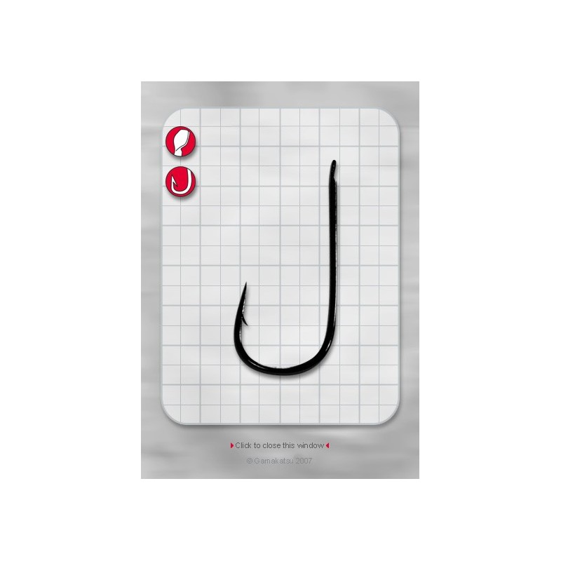 Haczyk Gamakatsu LS-1310N nr18 Nickel 25szt