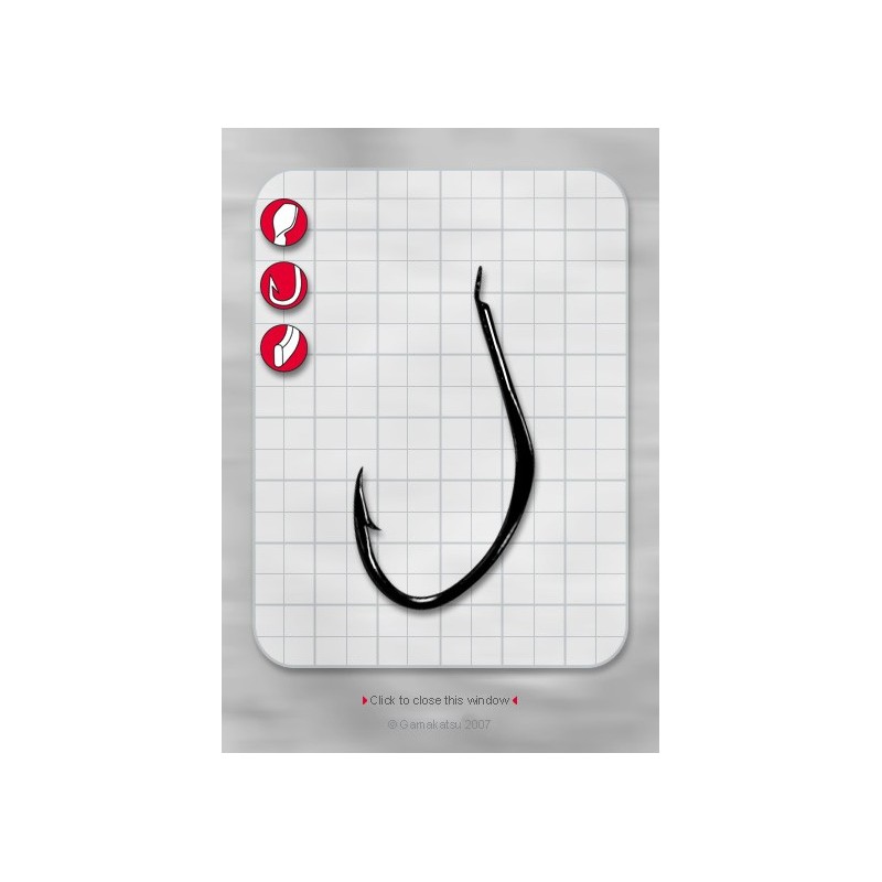 Haczyk Gamakatsu LS-2230G N/L nr10, 12szt.