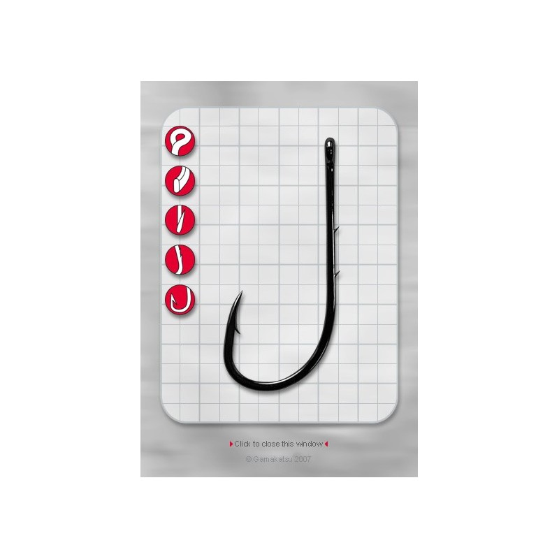 Haczyk Gamakatsu LS-5213N N/L nr1, 9szt.