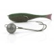 Haczyk  Gamakatsu Double 22 Long Shank nr 4, 6szt
