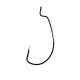 Haczyk Worm Offset EWG NS/0 nr4 Black 6szt