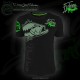 T-shirt Black Bass Mania