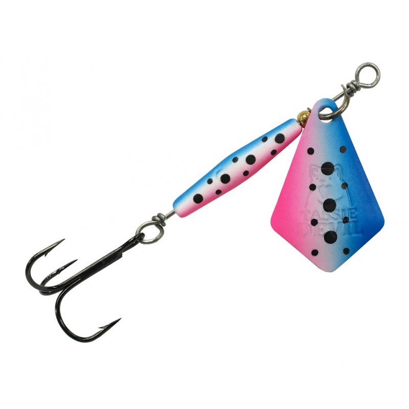 Obrotówka Tasmanian Devil, kolor 02, Rainbow Trout