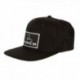 CZAPKA LEECH FLAT CAP BLACK