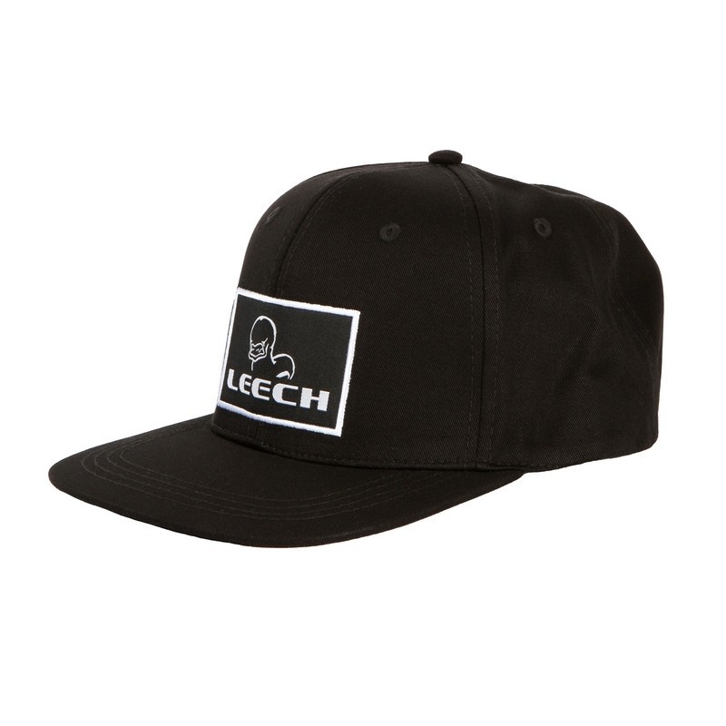 CZAPKA LEECH FLAT CAP BLACK